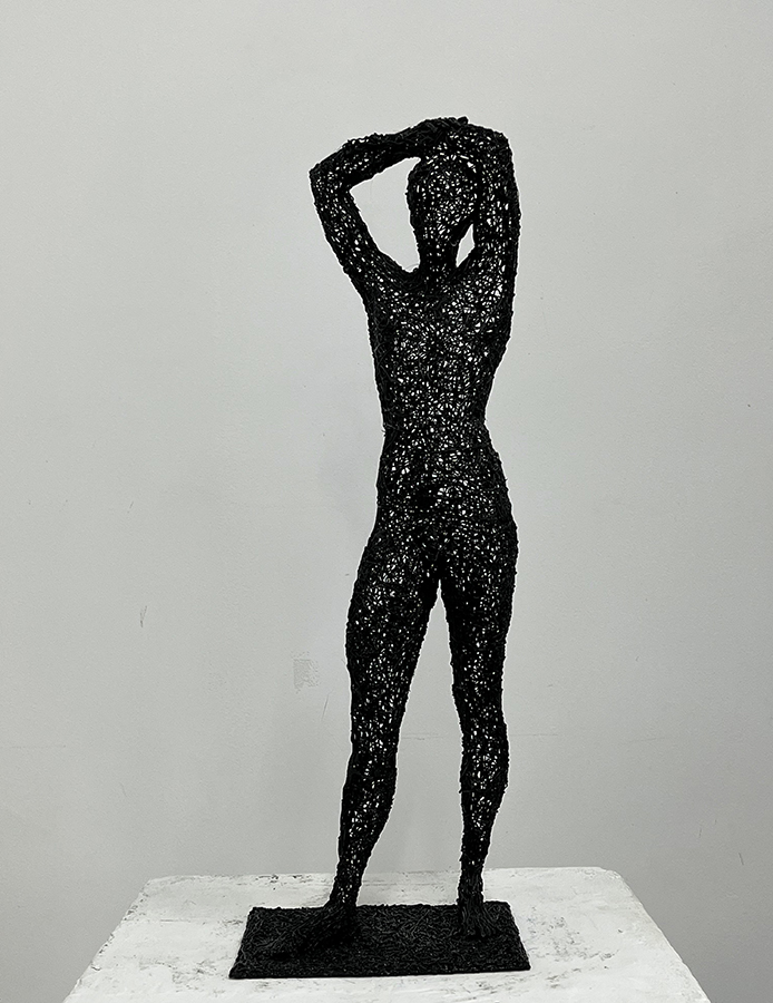 Шечере Ходжа. "Давид", 2023. Пластик, 40х10х10 см. Фото из архива Шечере Ходжи