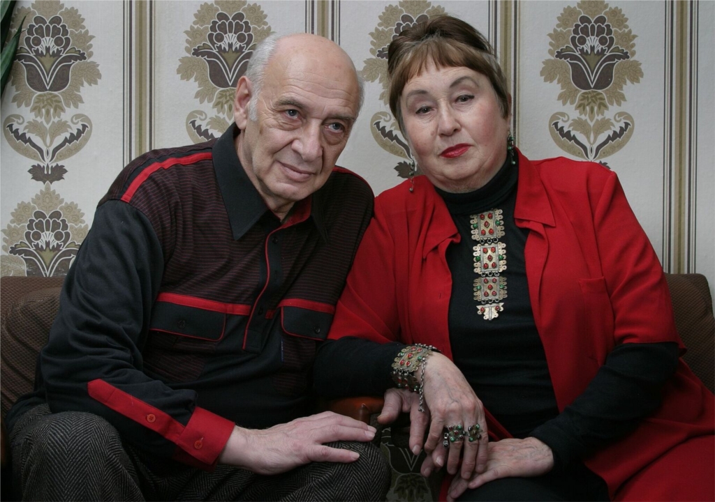 Владимир Циммерлинг и Марга Силкина, 2003. Фото Михаила Лабовского