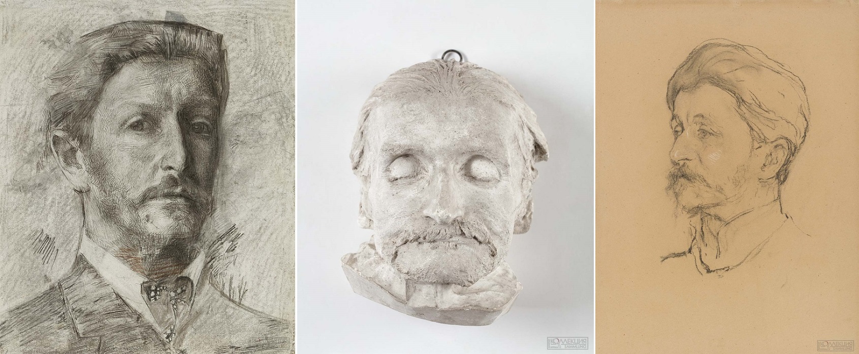 Врубель М.А. Автопортрет. 1904-1905. ГТГБромирский П.И. Михаил Александрович Врубель. 1910. ГТГСеров В.А. Портрет художника Михаила Александровича Врубеля. ГТГ