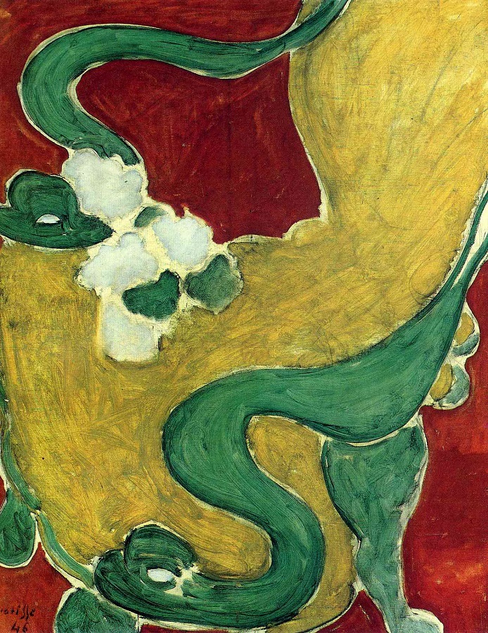 Анри Матисс. ''Кресло в стиле рококо'', 1946. Холст, масло, 92х73 см.Музей Матисса, Ницца, Франция