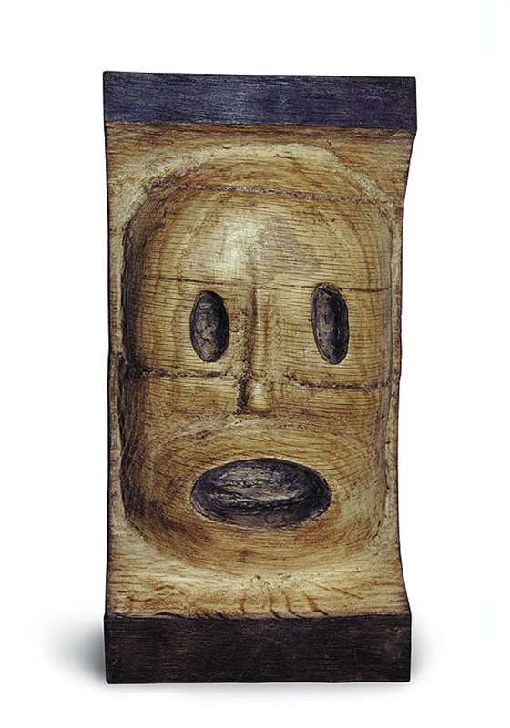 Сэрэнжаб Балдано.''Дух шамана'', 2006. Дерево тонированное. Фото: сайт baldanoserenjab.com