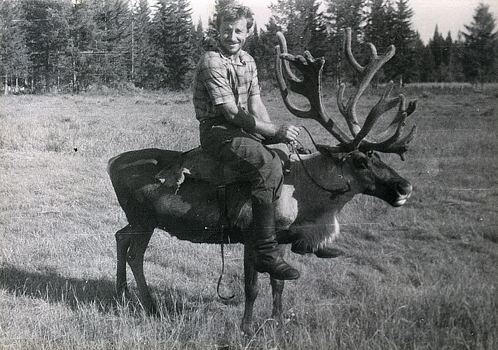 Александр Белашов в Якутии. 1966-1967 годы. Фото из архива А.А. Белашова