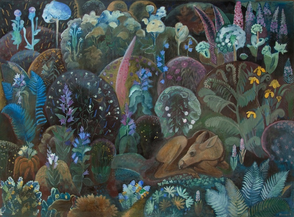 ''Травы лета'', 1985-2006. Масло, 230х300 см