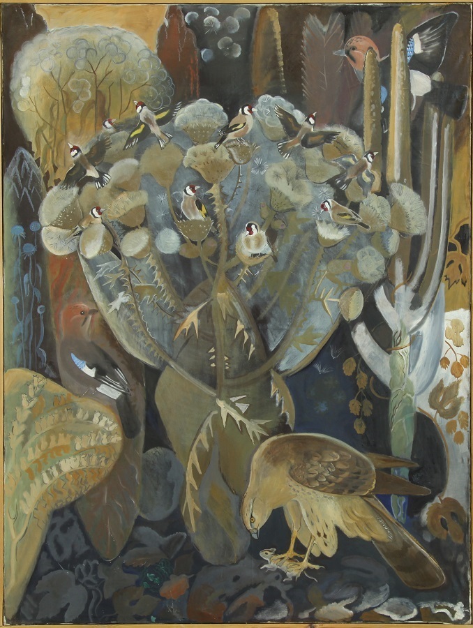 ''Осенние травы'', 1994. Холст, масло. Государственный Дарвиновский музей, Москва