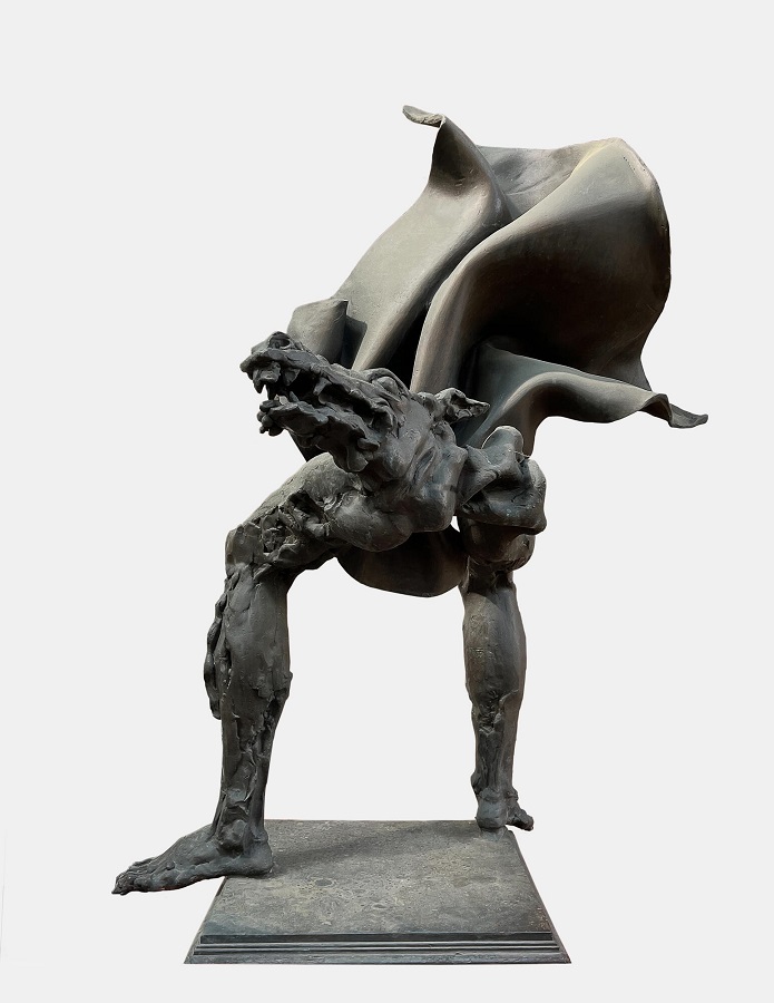 Александр Бурганов. "Пророк", 1990. Бронза, 123х107х30 см. Московский государственный музей "Дом Бурганова". Фото: проект Минкультуры России "АРТЕФАКТ"