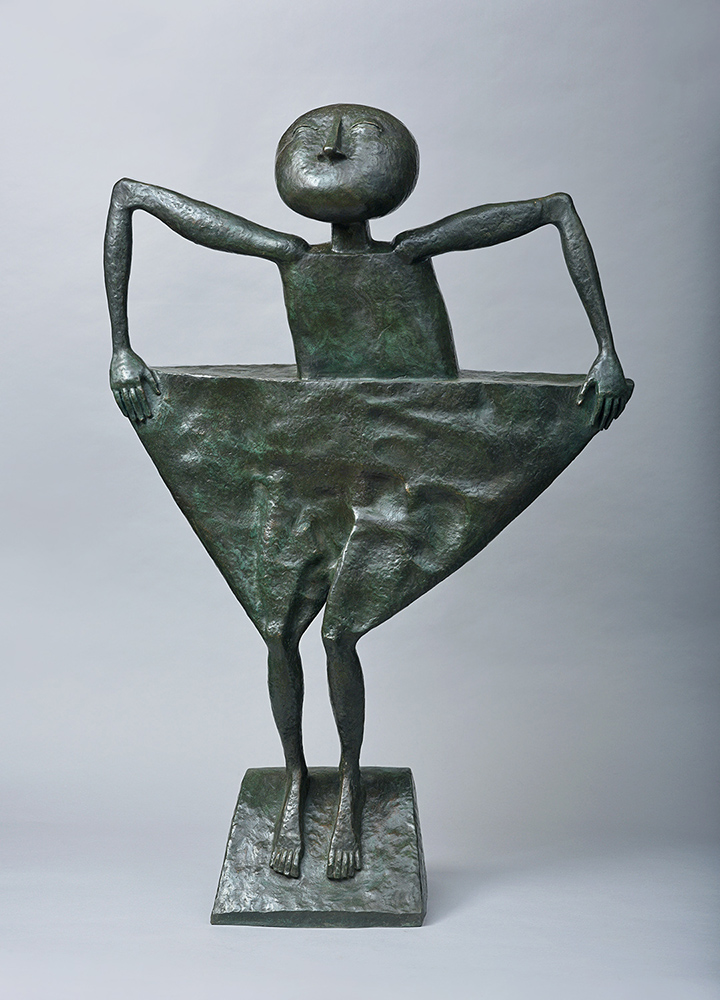 ''Потому что лето'', 2025. Бронза, 117х78х27 см