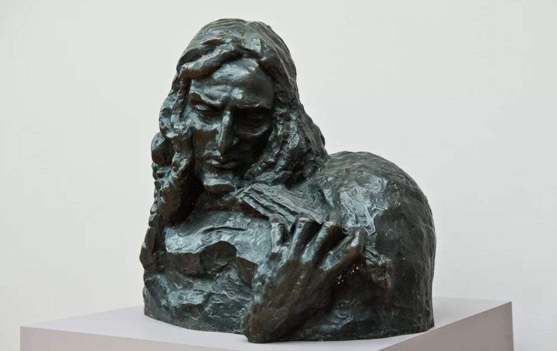 Сергей Конёнков. "Паганини", 1906. Бронза, 56х70х40 см (отлив 1954 года с гипсового оригинала 1906 года, находящегося в Государственном Русском музее). Государственная Третьяковская галерея, Москва