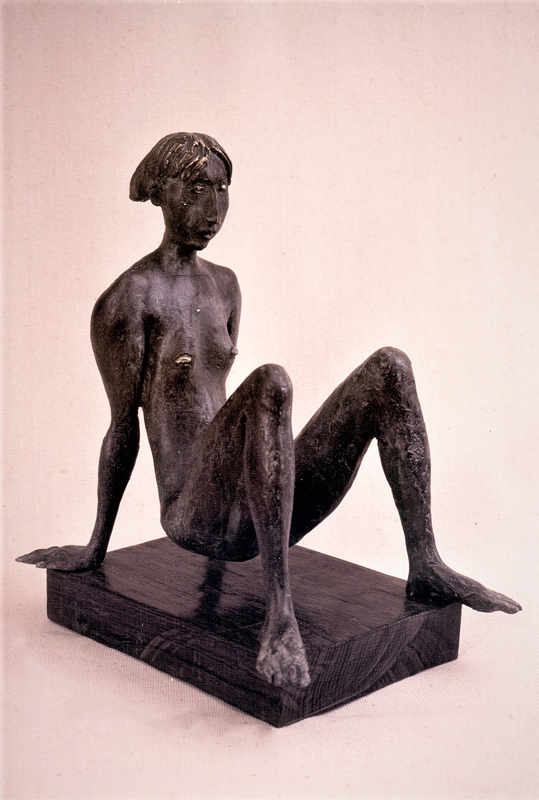 Виктор Корнеев. "Аэробика", 1996. Бронза, 35х25х35 см. Фото из архива Виктора Корнеева