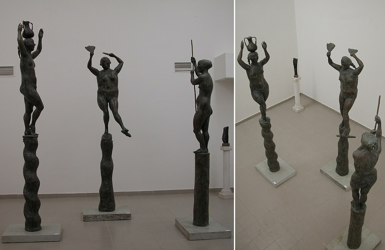 Виктор Корнеев. "Три грации", 2003. Бронза, высота 320 см. Фото из архива Виктора Корнеева