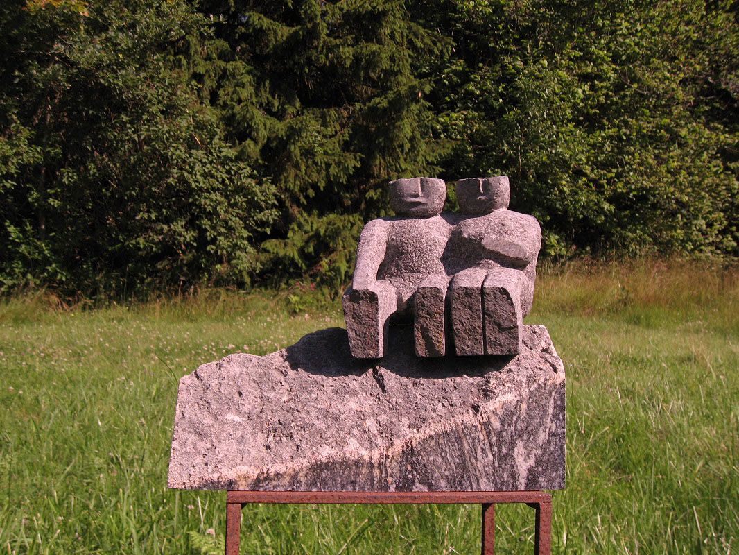 ''Звездная ночь'', 2007. Гранит, 35х45х20  см