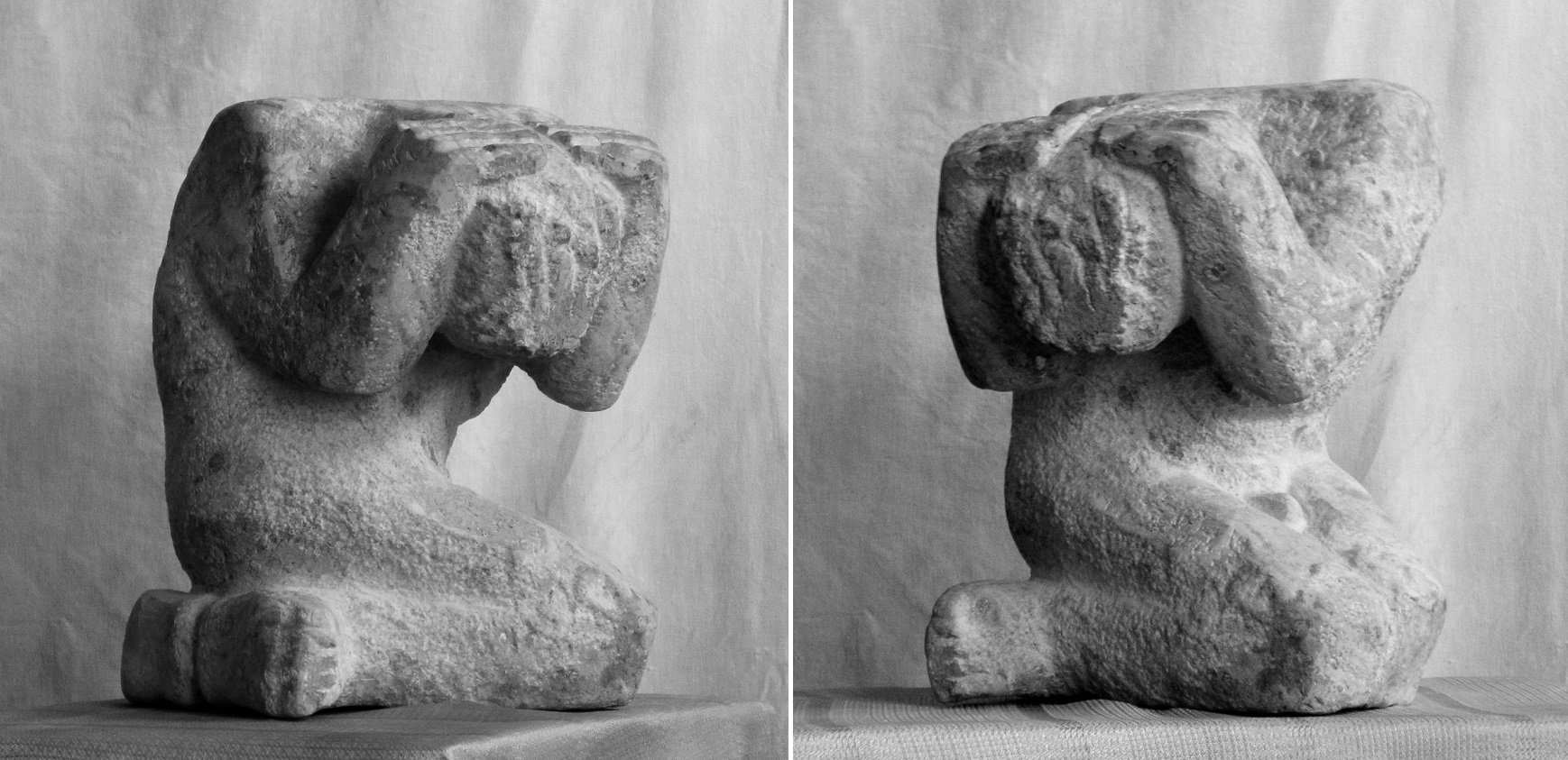 Анатолий Машаров. "Отчаяние", 2010. Камень, 33х256х21 см. Фото Анны Рождественской