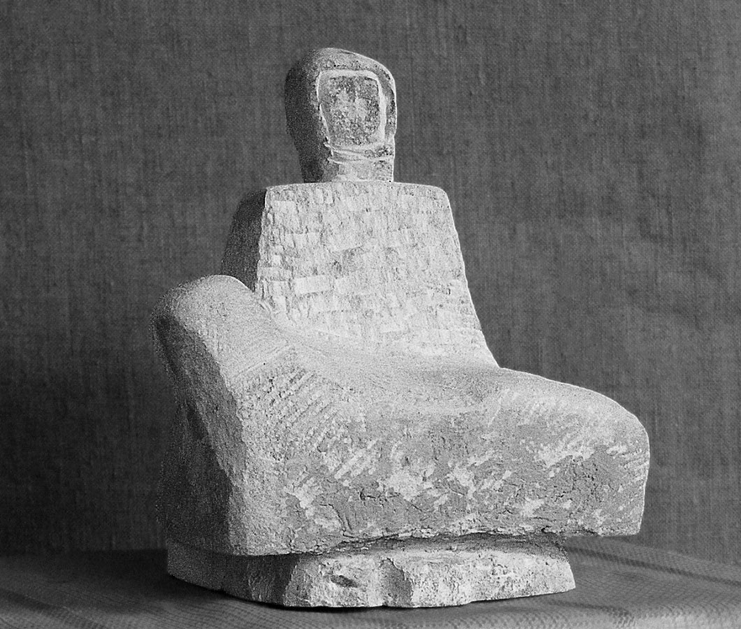 Анатолий Машаров. "Пиета", 1992. Камень, 25х25х15 см. Фото Анны Рождественской
