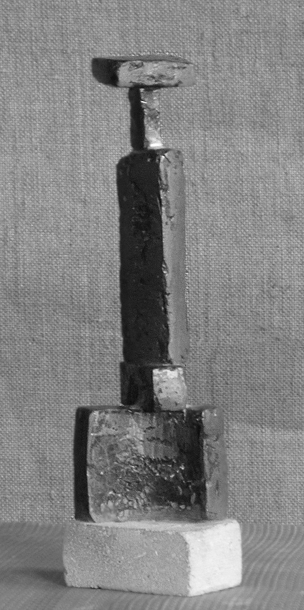 Анатолий Машаров. "Композиция", 1986. Металл, высота 18 см. Фото Анны Рождественской