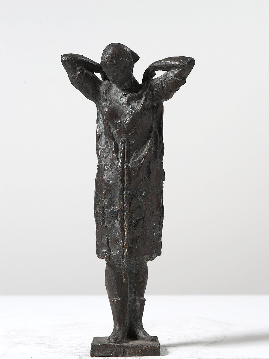 ''Колхозница'', 1968. Бронза, 37х16х10 см.Государственная Третьяковская галерея, Москва. Фото: goskatalog.ru