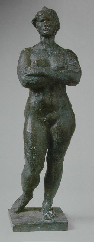 ''Обнаженная'' (Люба), 1957. Бронза, 41х11х11 см.Государственный Русский музей,С.-Петербург. Фото: goskatalog.ru