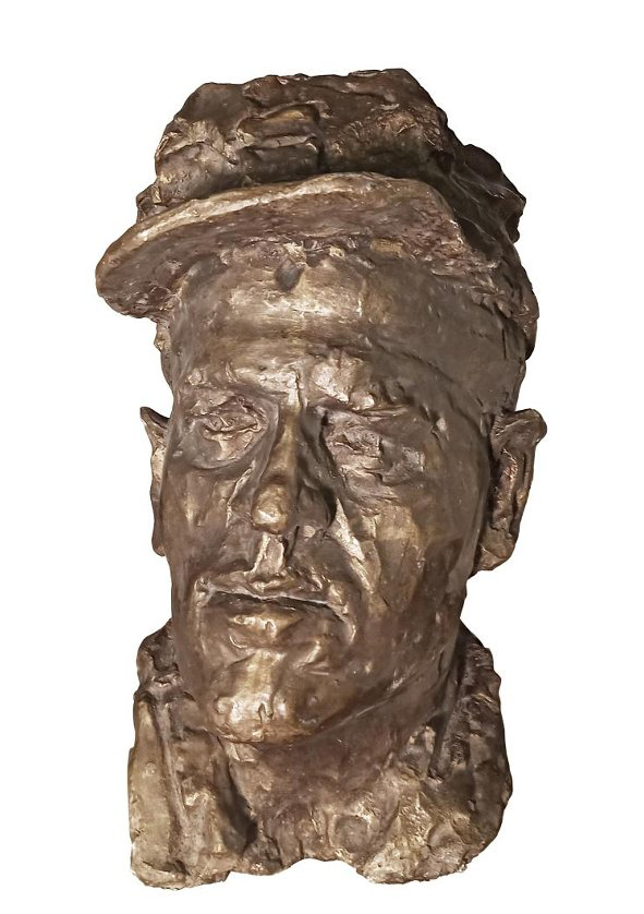 ''Портрет горняка из Сакаля'', 1977. Бронза, 43х23х32 см.Государственный Русский музей, С.-Петербург. Фото: goskatalog.ru