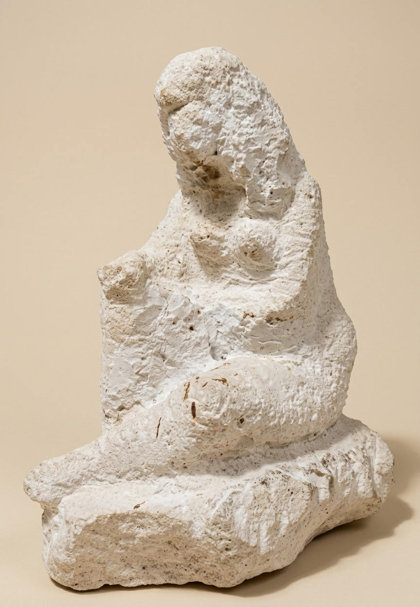 ''Женская фигура'', 1990-е. Камень, 23х12х19 см.Государственный Русский музей, С.-Петербург. Фото: goskatalog.ru