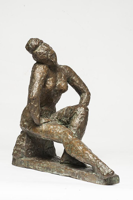 ''Цирковая'', 1967. Бронза, 40х26х41 см.Государственный Русский музей, С.-Петербург. Фото: goskatalog.ru