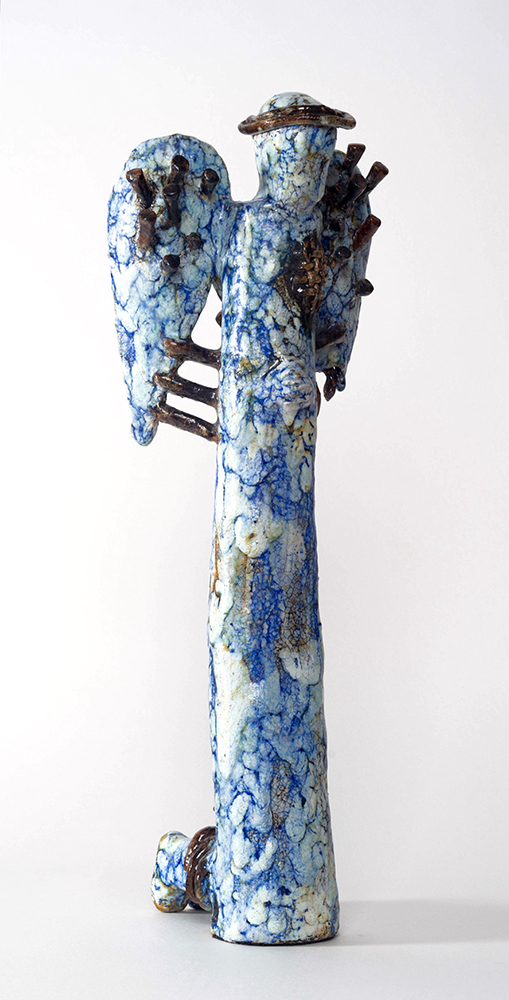 Валерия Семенова. ''Ангел-хранитель'', 1979. Керамика, 55х20х15 см