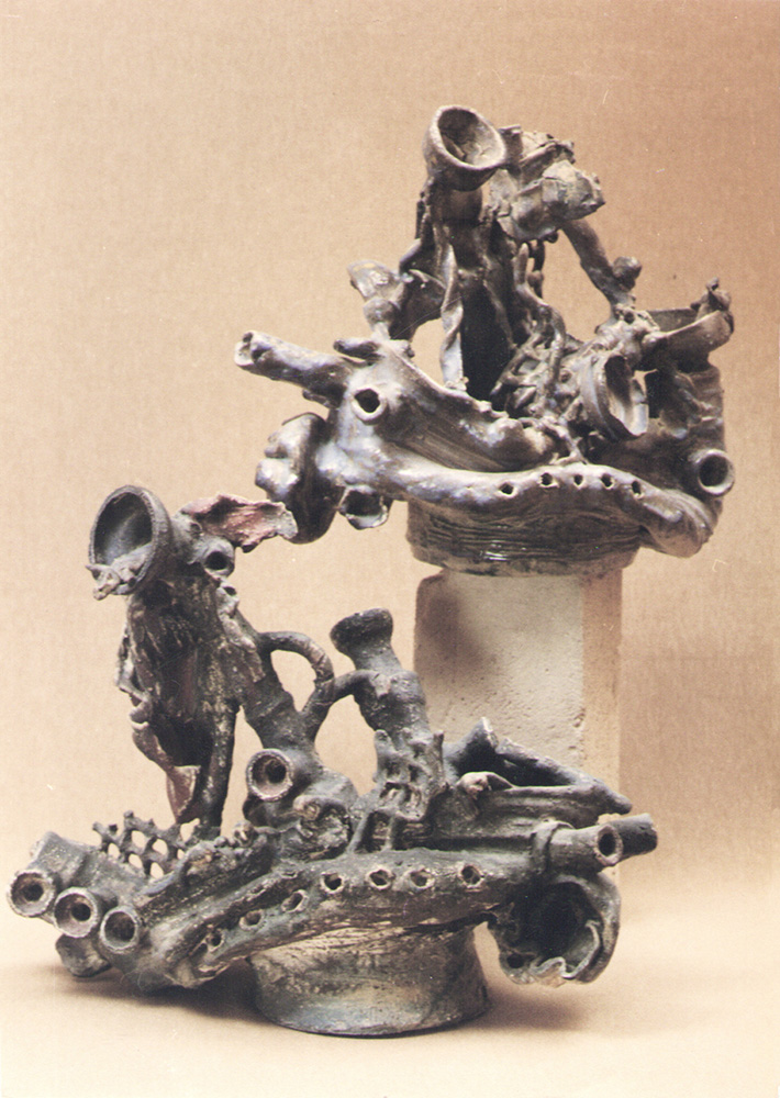 Валерия Семенова. ''Кораблекрушение'', 1984. Керамика