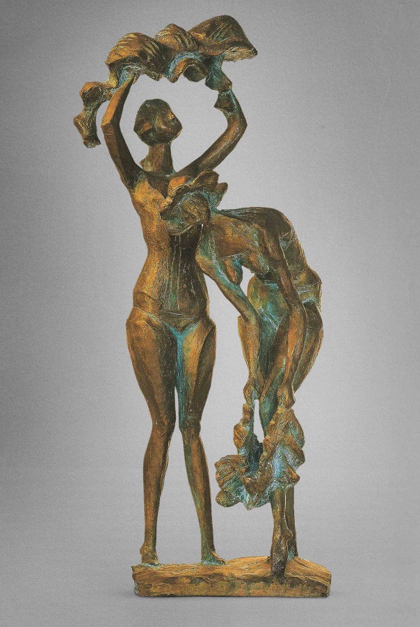 ''Купальщицы'', 1974. Бронза, 75х32х25 см