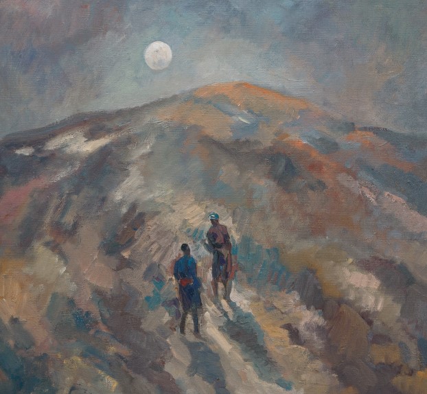 ''Ночь в Чашме'', 1983. Холст, масло