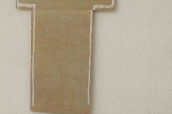 Анатолий Комелин. Проект ''Вертолетная площадка'', 2010. Фрагмент экспозиции. ''Малый Манеж'', Москва, 2010. Фото  Фото из альбома ''Анатолий Комелин. ''Знаки бытия''. Издательство ''М-Сканрус'', 2014