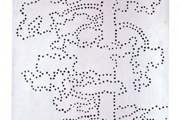 Игорь Шелковский. ''Дерево'', 2002. Дерево, краска, 122х91,5 см. Фото: каталог ''Игорь Шелковский'', Мультимедийный комплекс актуальных искусств, М., 2013