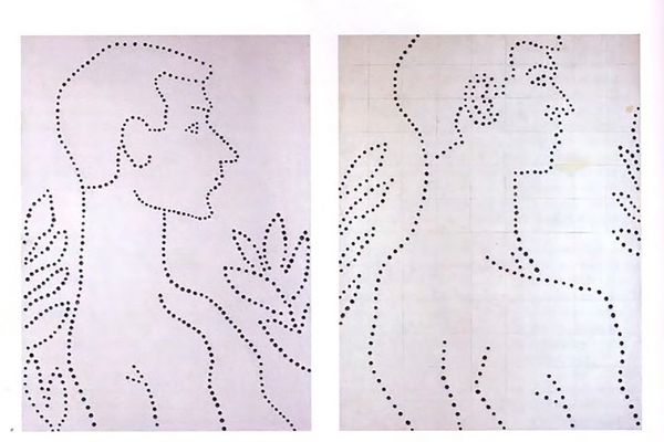 Игорь Шелковский. ''Юноша в профиль'', 2002. Дерево, краска, 122,5х87 см, 121,3х90 см.  Фото: каталог ''Игорь Шелковский'', Мультимедийный комплекс актуальных искусств, М., 2013