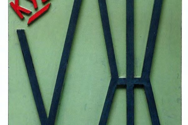 Игорь Шелковский. Из серии ''Поговорки'' 2, 2001. Дерево, краска, 60х40 см. Фото: каталог ''Игорь Шелковский'', Мультимедийный комплекс актуальных искусств, М., 2013