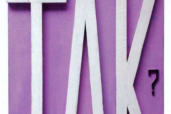 Игорь Шелковский. Из серии ''Поговорки'' 8, 2001. Дерево, краска, 60х40 см. Фото: каталог ''Игорь Шелковский'', Мультимедийный комплекс актуальных искусств, М., 2013