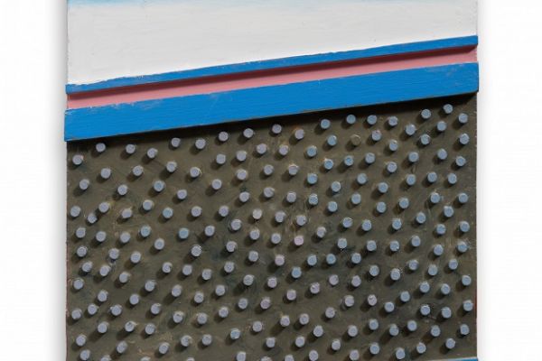 Игорь Шелковский. Рельеф из серии ''Орнаменты'' 5, 2015-2018. Дерево, краска, 60х40 см. Фото: alinapinskygallery.com