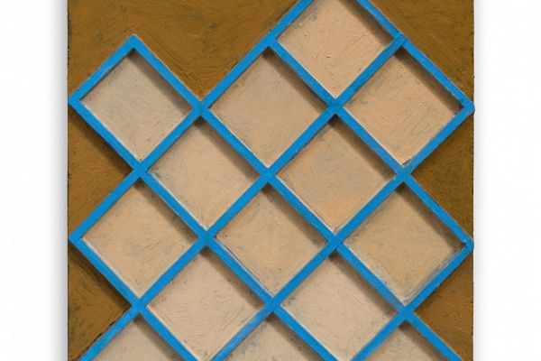 Игорь Шелковский. Рельеф из серии ''Орнаменты'' 6, 2015-2018. Дерево, краска, 60х40 см. Фото: alinapinskygallery.com