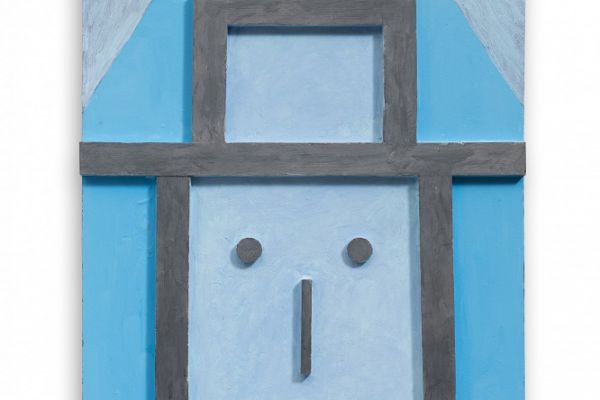 Игорь Шелковский. Рельеф из серии ''Орнаменты'' 7, 2015-2018. Дерево, краска, 60х40 см. Фото: alinapinskygallery.com