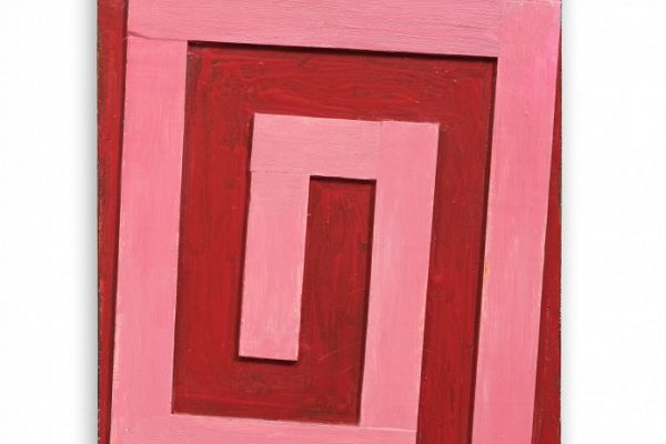 Игорь Шелковский. Рельеф из серии ''Орнаменты'' 8, 2015-2018. Дерево, краска, 60х40 см. Фото: alinapinskygallery.com