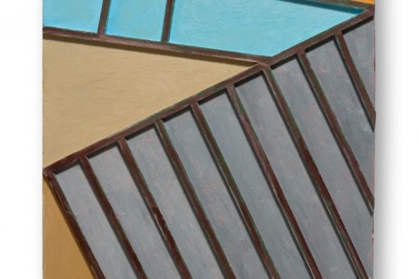 Игорь Шелковский. Рельеф из серии ''Орнаменты'' 18, 2015-2018. Дерево, краска, 60х40 см. Фото: alinapinskygallery.com