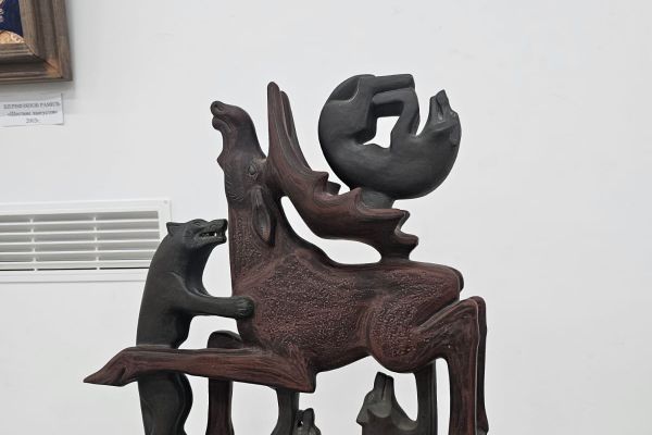 Открытие выставки ''Творческим группам по керамике - 30 лет''. Фото Маргариты Камардиной