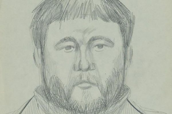 Олег Комов. Скульптор Лео Ланкинен, 1980-е. Бумага, карандаш, 30х21 см. Краснодарский краевой художественный музей имени Ф.А. Коваленко