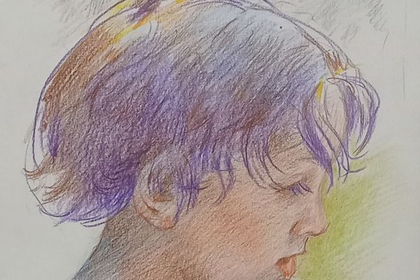 Сергей Малютов. Кирюша 4, 2012. Бумага, маркер, 29,5х21 см. Фото из архива Сергея Малютова