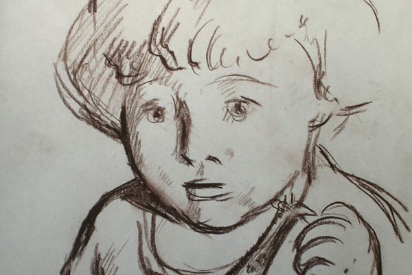 Сергей Малютов. Кирюша 5, 2012. Бумага, маркер, 29,5х21 см. Фото из архива Сергея Малютова