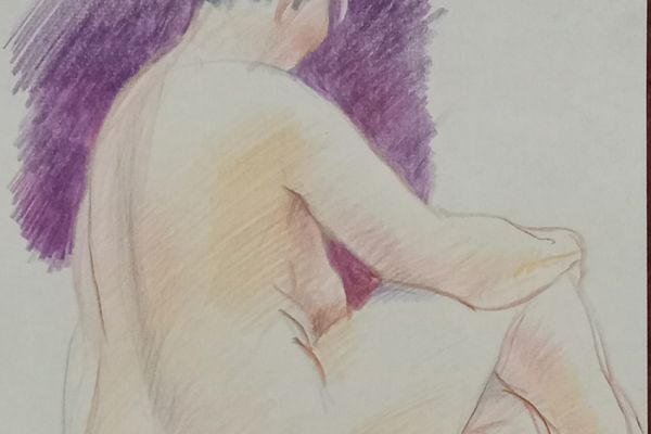 Сергей Малютов. 2021. Бумага, цветные карандаши, 29.5х21 см. Фото из архива Сергея Малютова