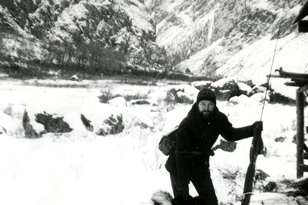Владимир Потлов. Возвращение с охоты, 1986. Фото из архива Владимира Потлова