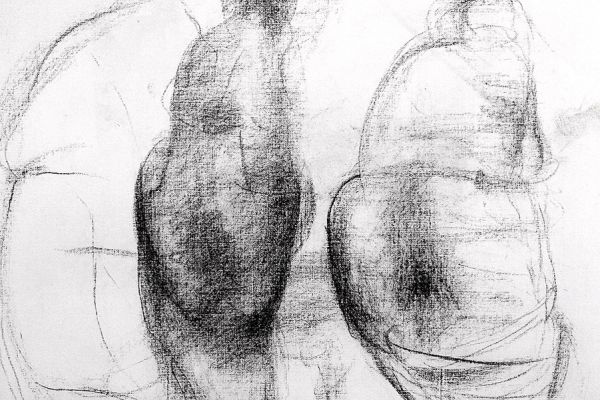 Владимир Потлов. Купальщица 2, 2020. Бумага, уголь, 60х42 см. Фото из архива Владимира Потлова Купальщица 2, 2020. Бумага, уголь, 60х42 см. Фото из архива Владимира Потлова