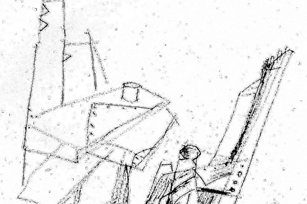 Владимир Потлов. Эскиз, 2004. Фото из архива Владимира Потлова