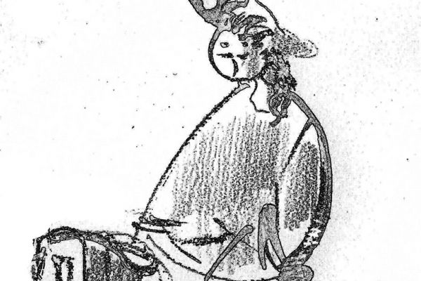 Владимир Потлов. Художник, 2006. Эскиз. Фото из архива Владимира Потлова