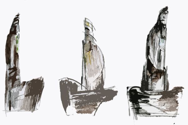 Владимир Потлов. Ковчег, 2006. Эскиз 2. Фото из архива Владимира Потлова