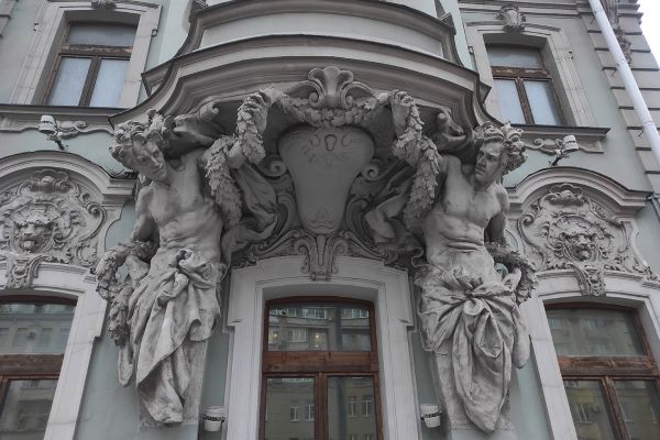 Сергей Конёнков. Дом купцов Кузнецовых, 1901. Проспект мира, 41, Москва. Фото Георгия Галкина. Фото Павла Федорова