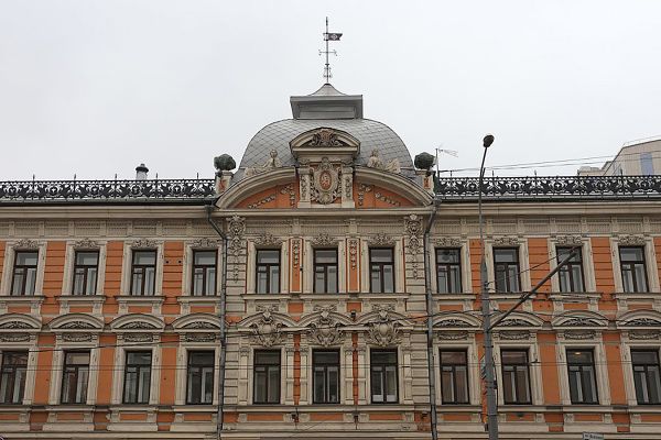 Сергей Конёнков. Доходный дом купца В.И. Камзолкина. 1895-1897. Проспект Мира, 3, Москва. Фото: um.mos.ru
