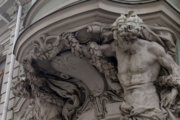 Сергей Конёнков. Дом купцов Кузнецовых, 1901. Проспект мира, 41, Москва. Фото Георгия Галкина. Павла Федорова. Фото Георгия Галкина 