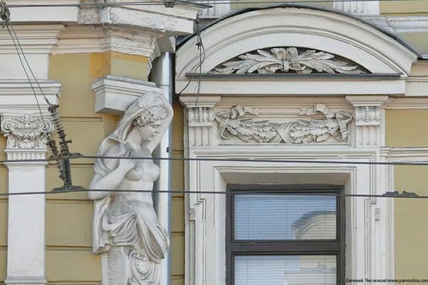 Сергей Конёнков. Доходный дом купца В.И. Камзолкина. 1895-1897. Проспект Мира, 3, Москва. Фото: группа ''Тайны старой Москвы'' (ВКонтакте)